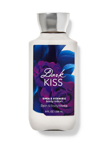 Dark Kiss body lotion and shower gel