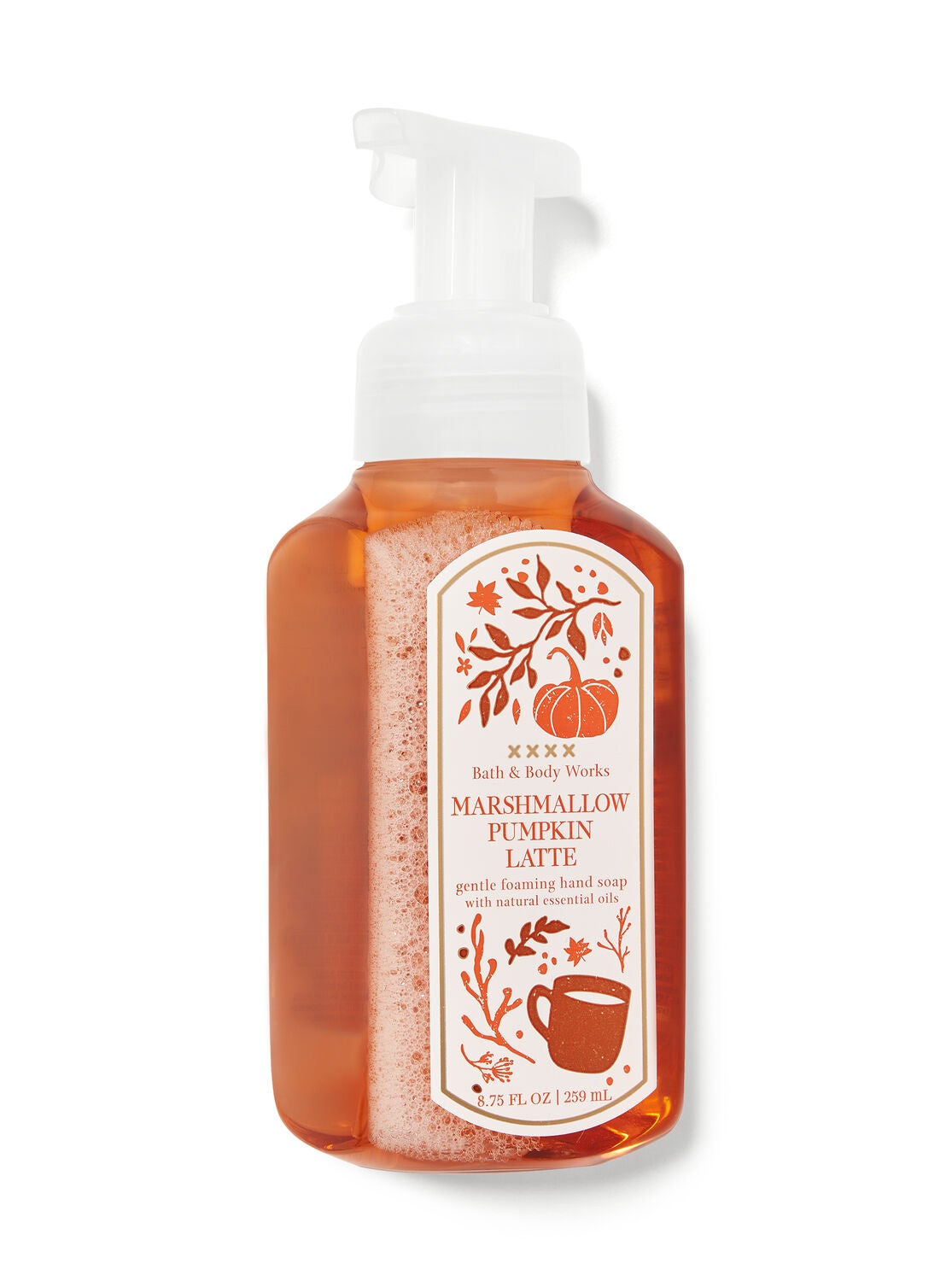 Marshmallow Pumpkin Latte Gentle Foaming Hand Soap