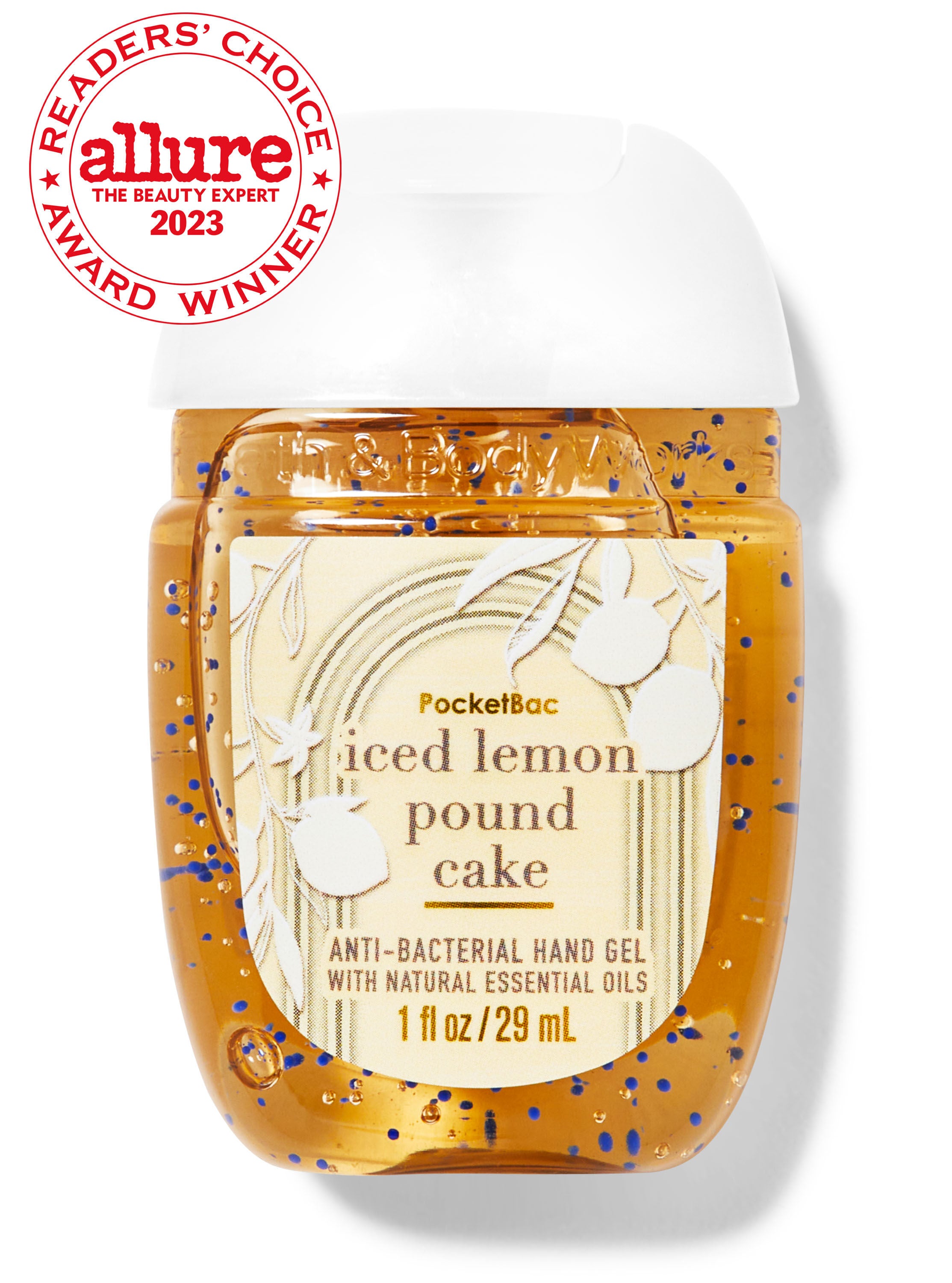Iced Lemon Pound Cake PocketBac Hand Sanitizer Bath Body Works