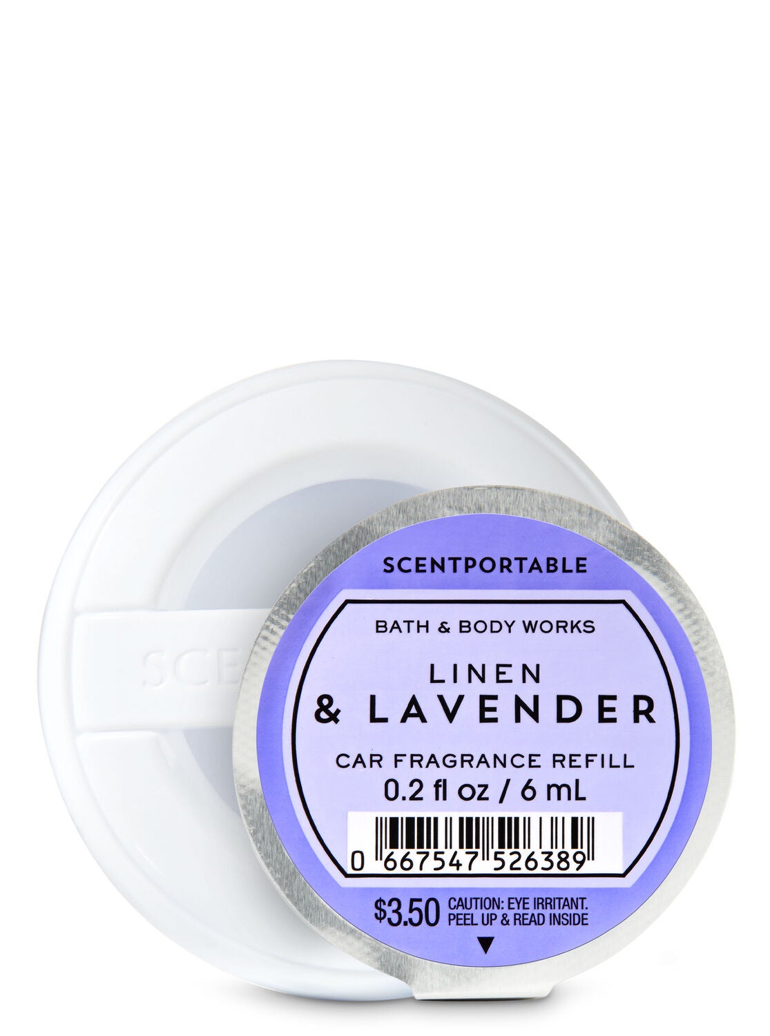 Linen & Lavender Car Fragrance Refill - Bath And Body Works