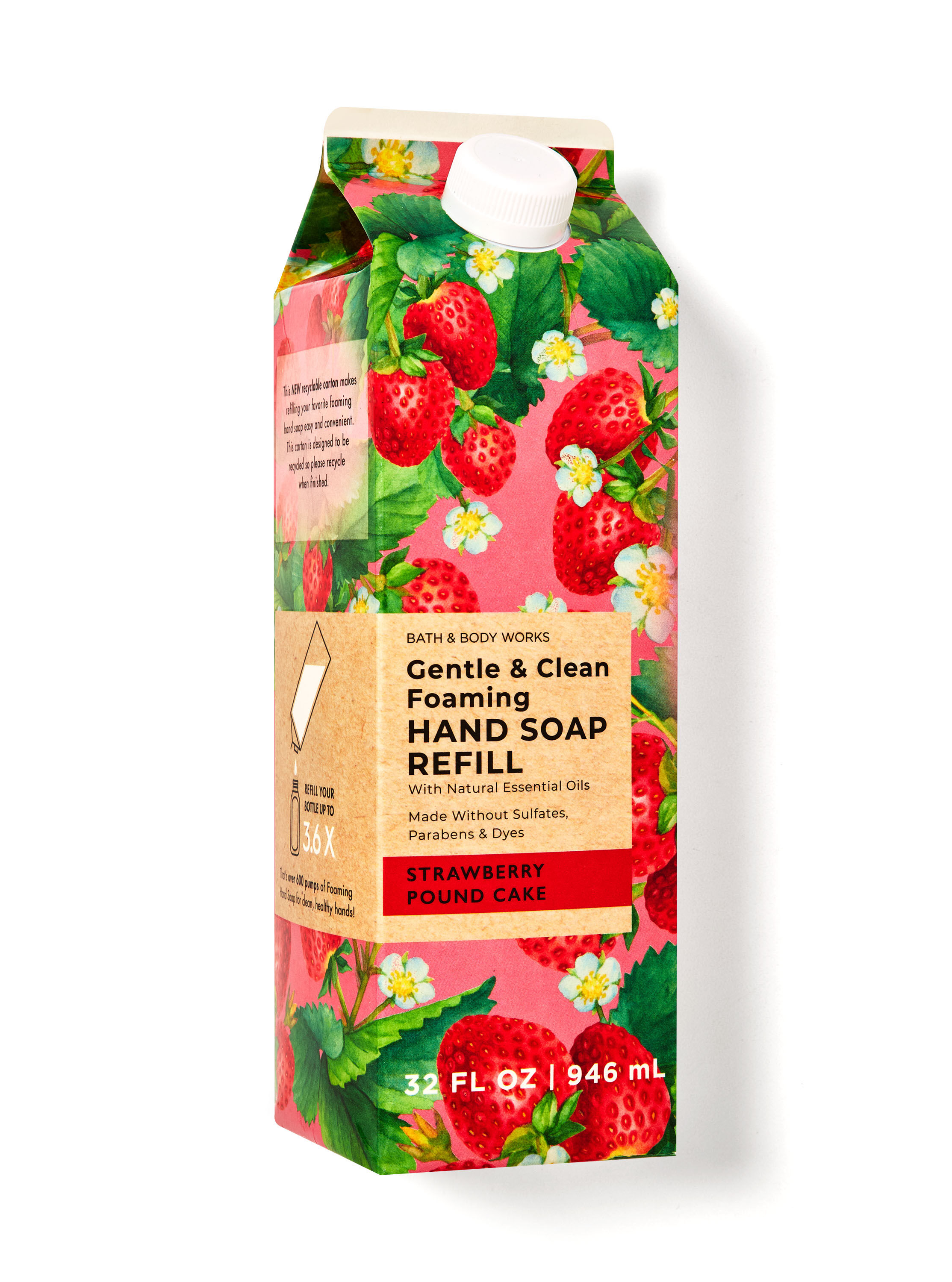 Strawberry Pound Cake Gentle & Clean Foaming Hand Soap Refill