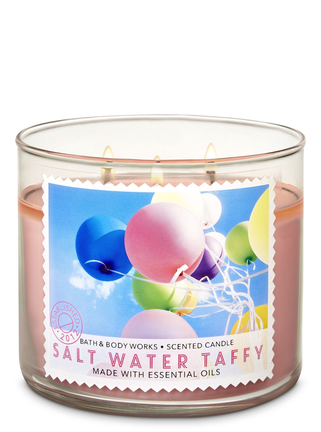 Salt Water Taffy 3-Wick Candle - Bath And Body Works