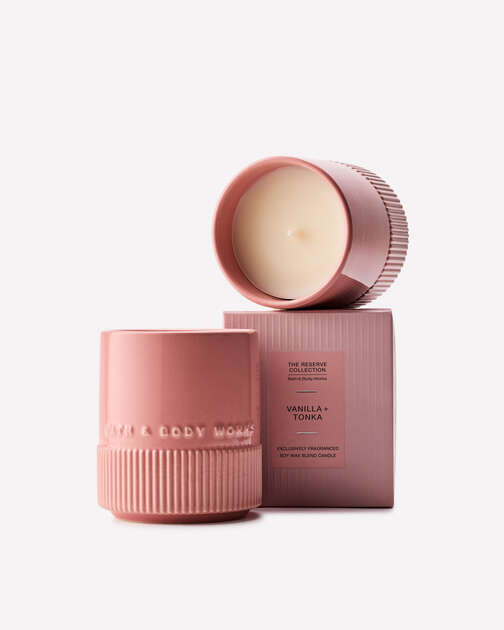 Vanilla + Tonka Single Wick Candle