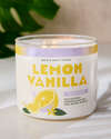 Lemon Vanilla 3-Wick Candle