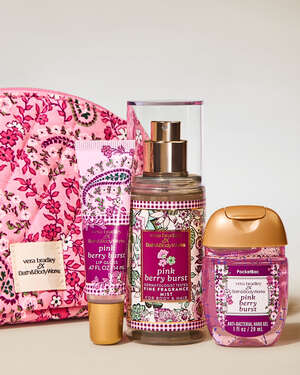 Vera Bradley Pink Paisley Gift Set