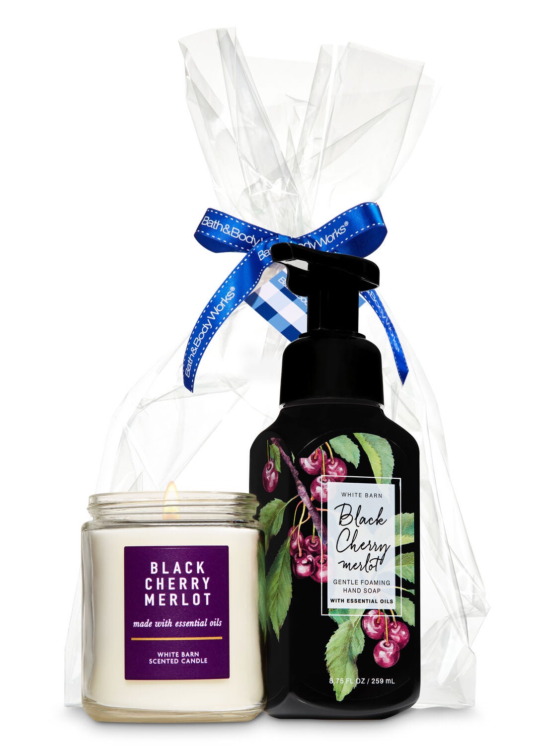 Black Cherry Merlot Scents & Suds Gift Kit - Bath And Body Works