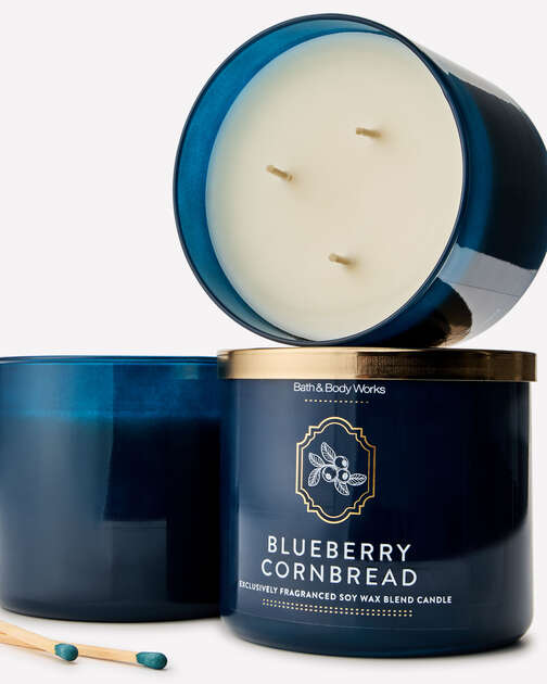 Blueberry Cornbread 3-Wick Candle