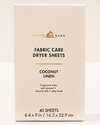 Coconut Linen Dryer Sheets