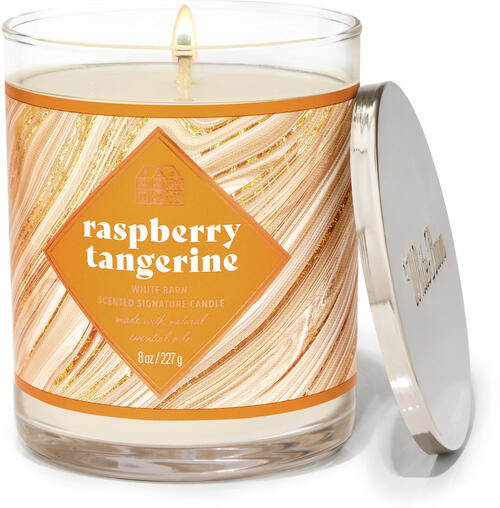Raspberry Tangerine Signature Single Wick Candle