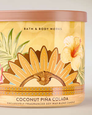 Coconut Piña Colada 3-Wick Candle