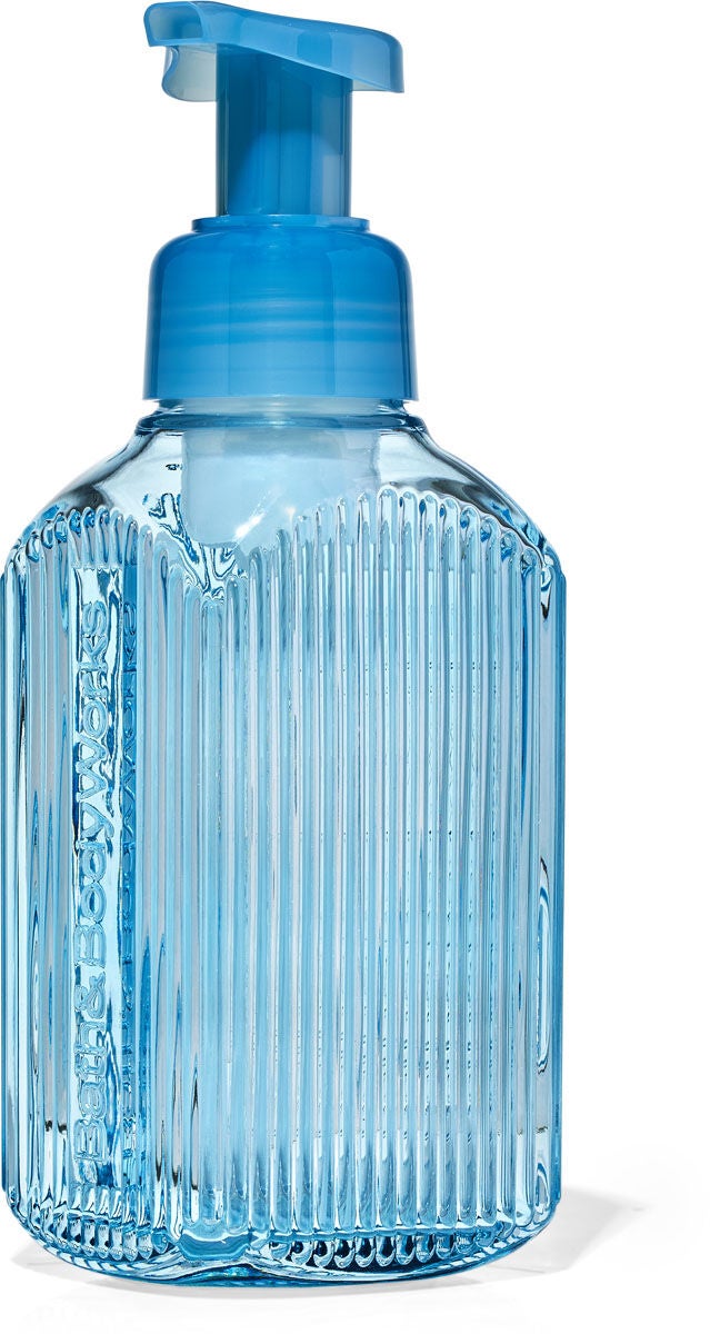 Hand deals soap container