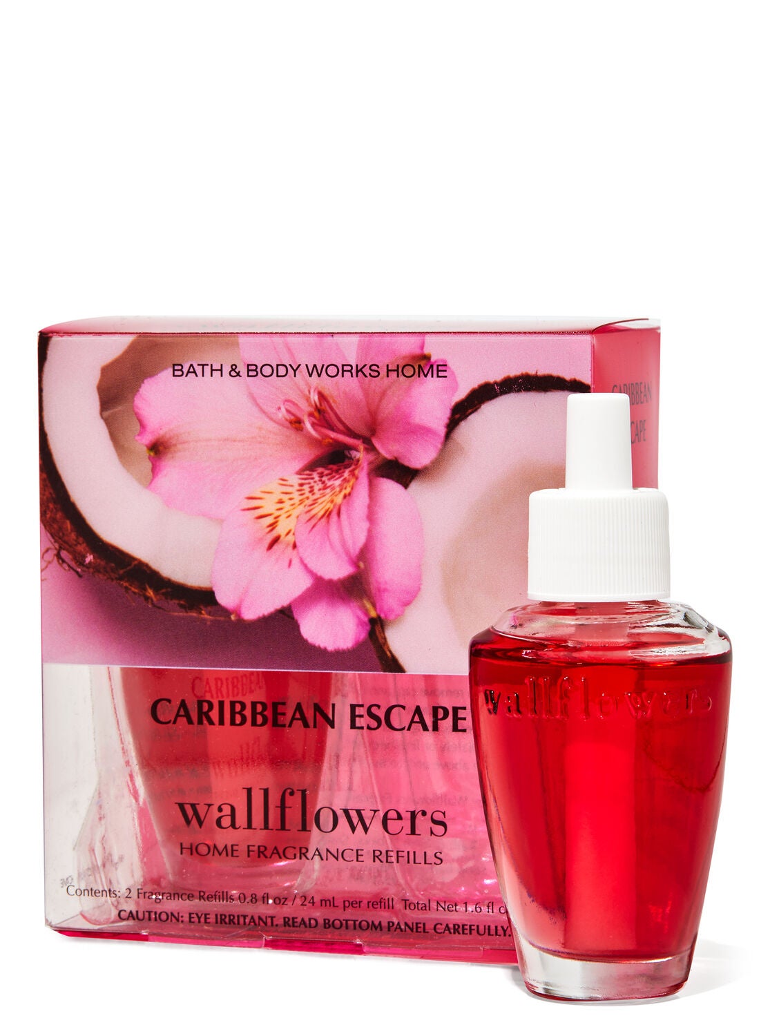 Caribbean Escape Wallflowers Refills 2 Pack Bath Body Works