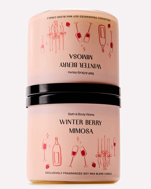 Winter Berry Mimosa 3-Wick Candle