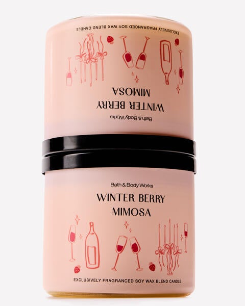 Winter Berry Mimosa 3-Wick Candle