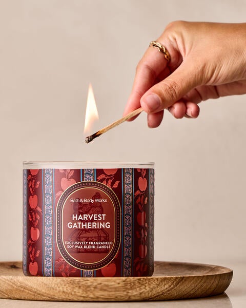Harvest Gathering 3-Wick Candle