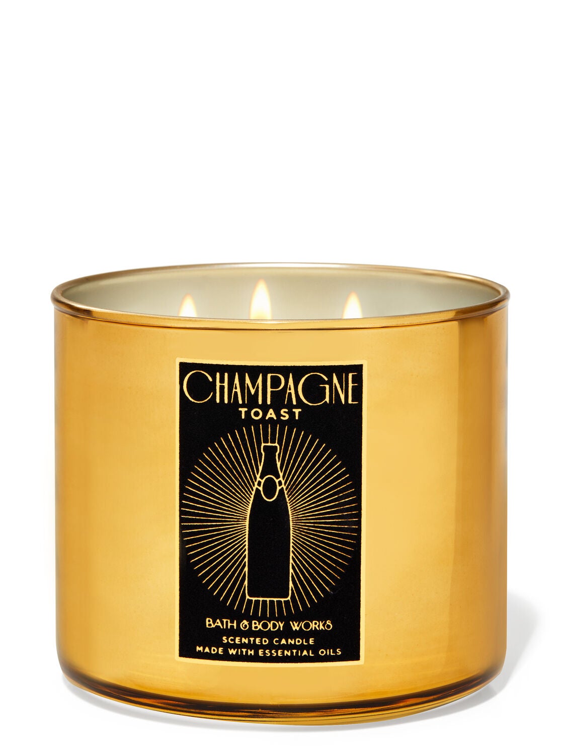 Champagne Toast 3-Wick Candle