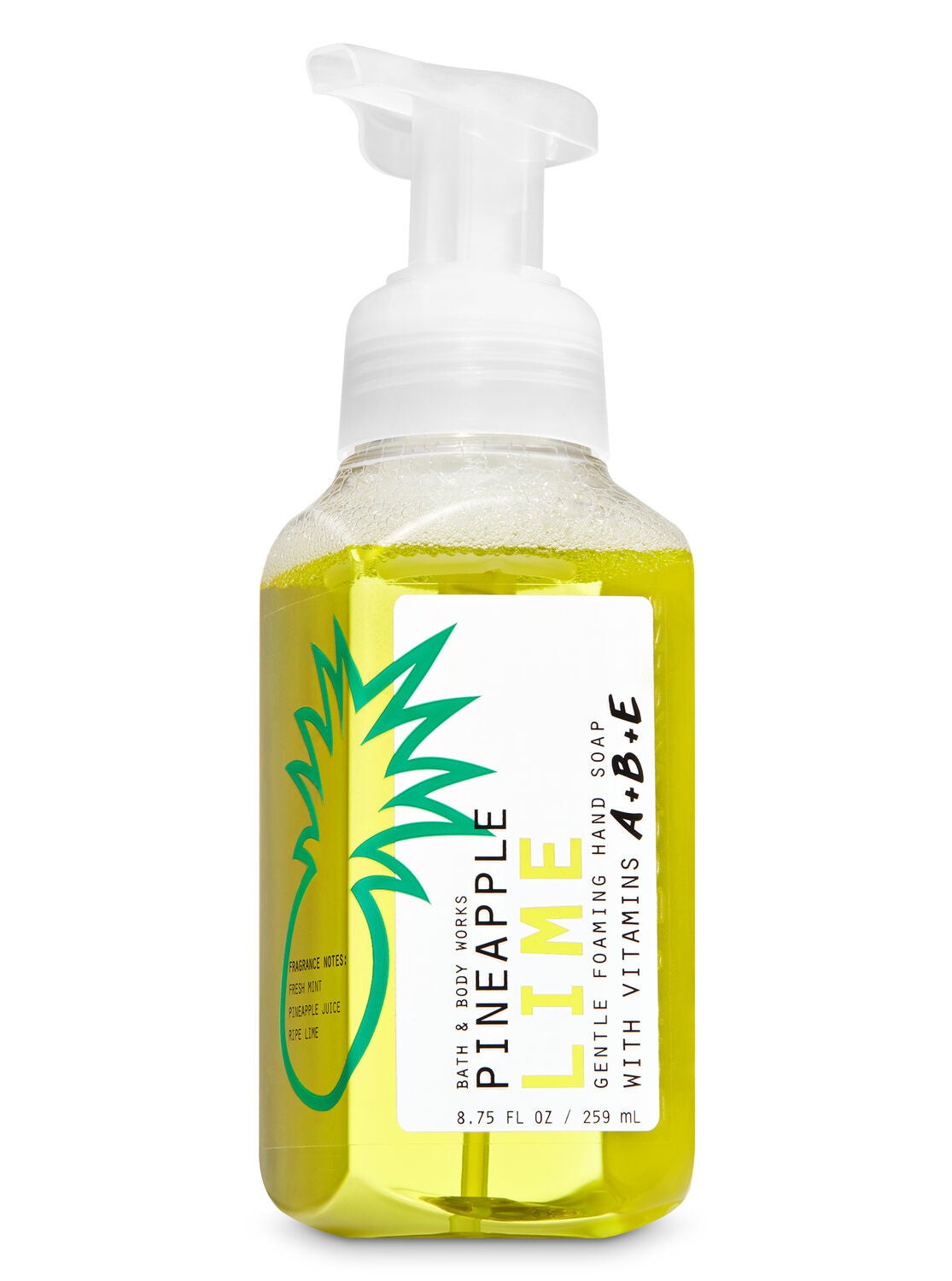 Pineapple Lime Gentle Foaming Hand Soap - Bath And Body Works