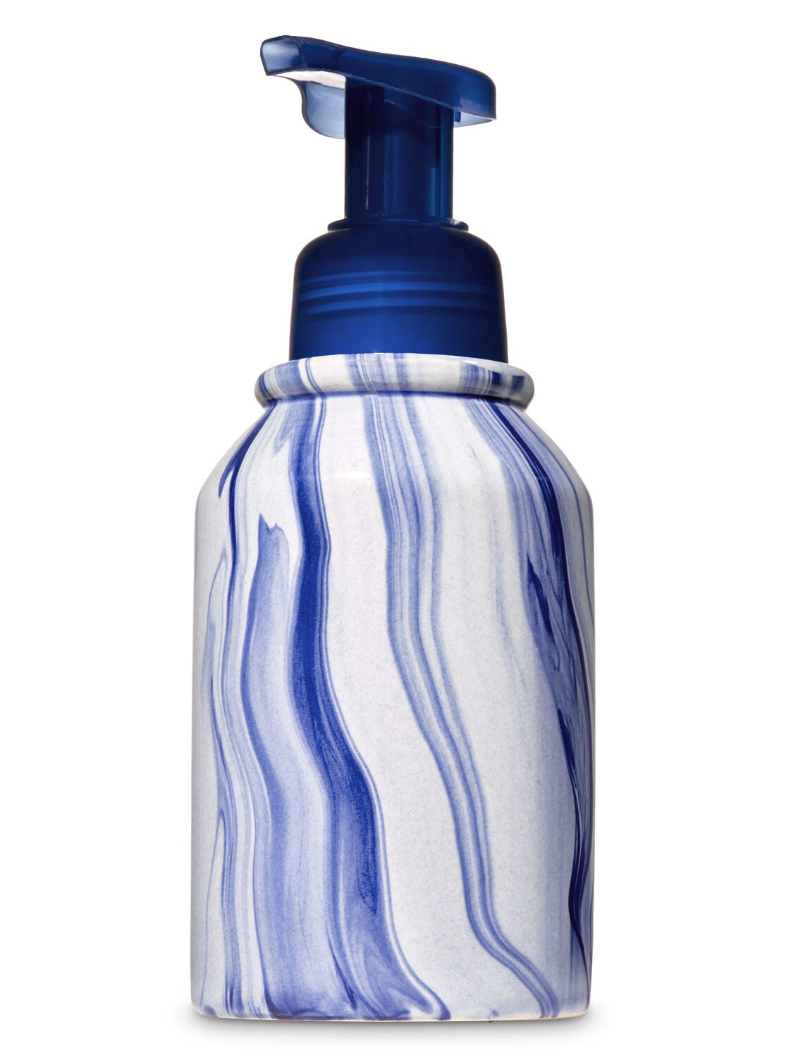 Blue Swirl Soap Dispenser