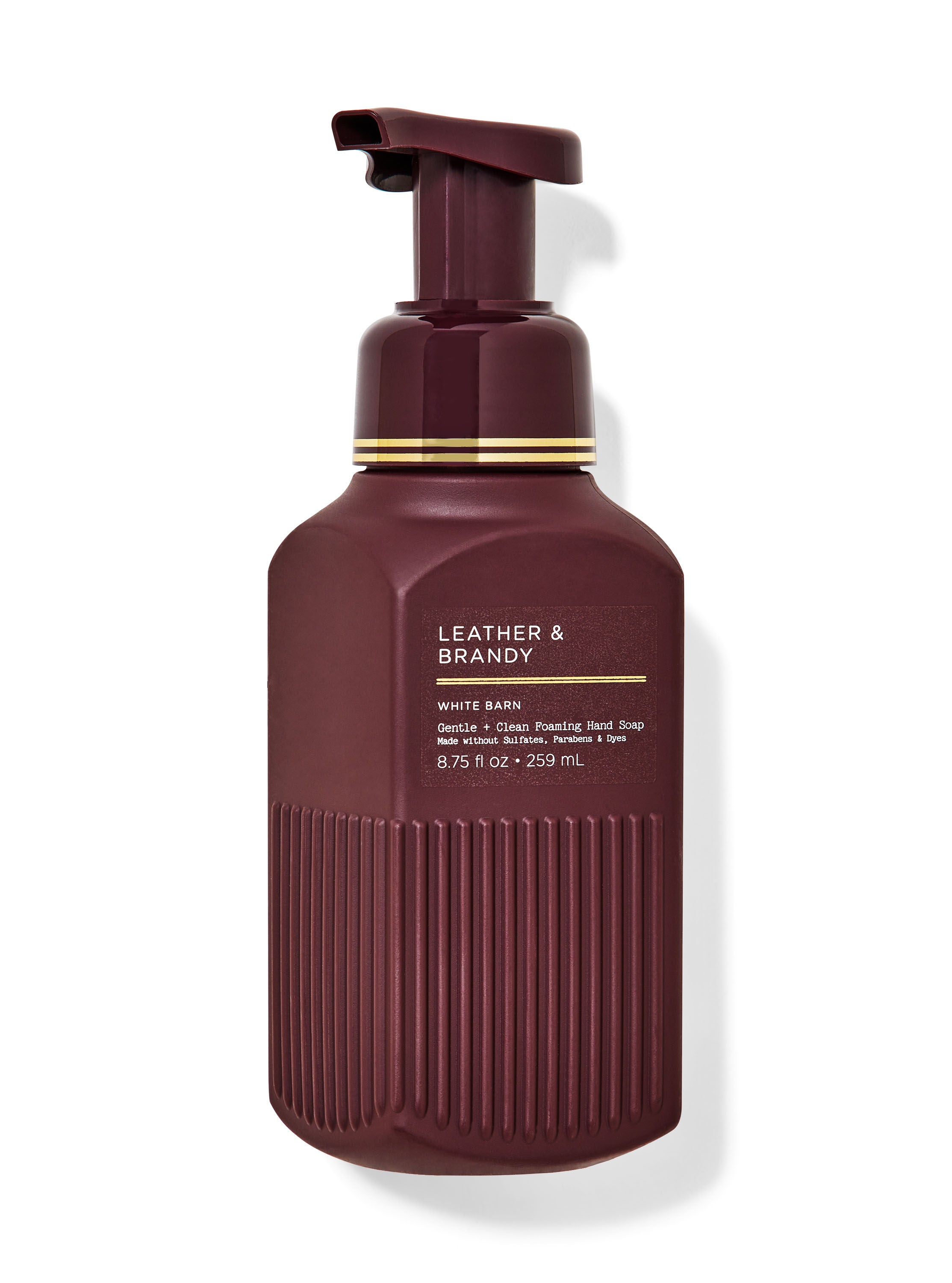 Leather & Brandy Gentle & Clean Foaming Hand Soap