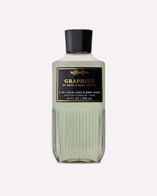 Graphite 3-in-1 Hair, Face & Body Wash