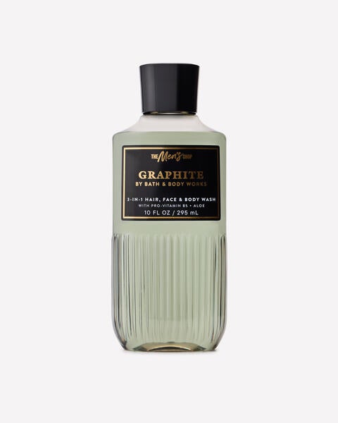 Graphite 3-in-1 Hair, Face & Body Wash