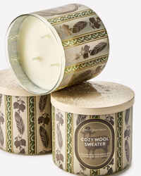 Cozy Wool Sweater 3-Wick Candle