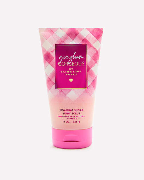 Gingham Gorgeous Foaming Sugar Scrub