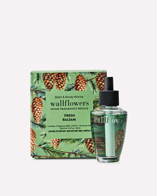 Fresh Balsam Wallflowers Refills 2-Pack