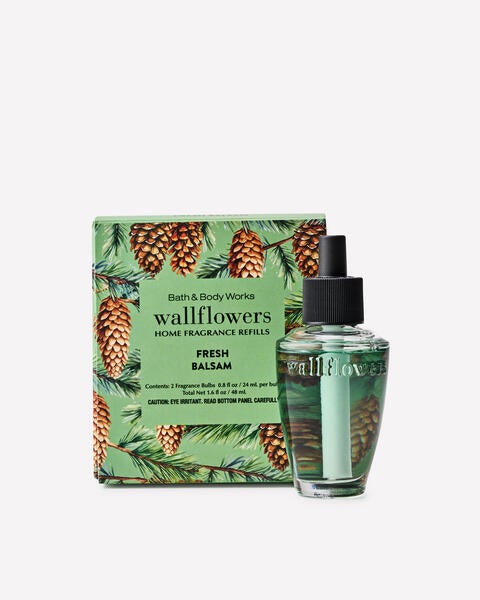 Fresh Balsam Wallflowers Refills 2-Pack
