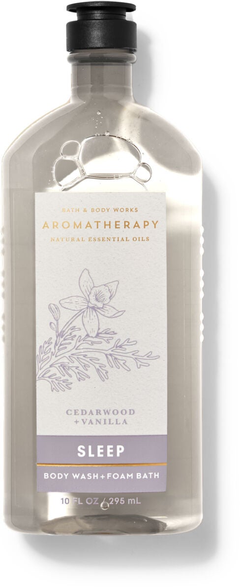 Cedarwood Vanilla Body Wash and Foam Bath