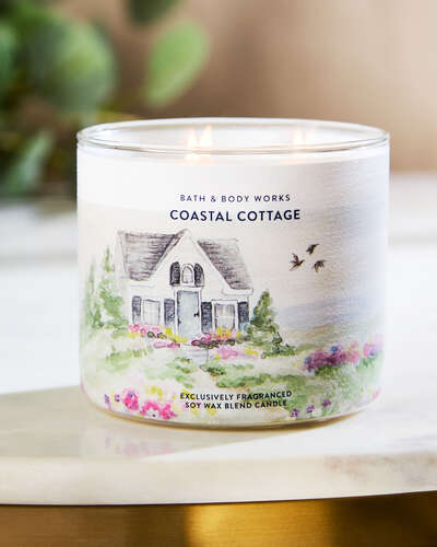 Coastal Cottage 3-Wick Candle