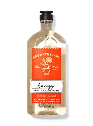 Orange Ginger Body Wash and Foam Bath