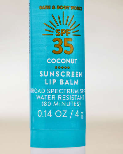 Coconut Sunscreen Lip Balm