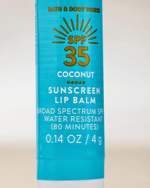 Coconut Sunscreen Lip Balm