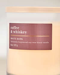 Coffee & Whiskey Single Wick Candle