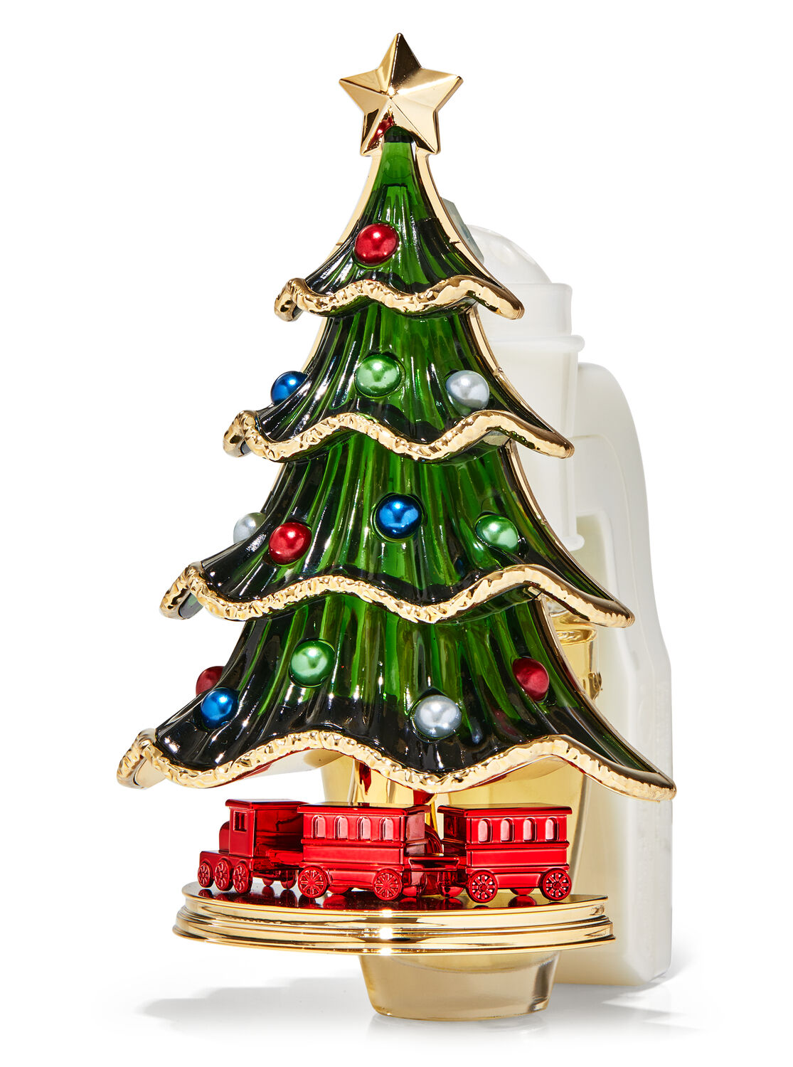 BATH & BODY WORKS CLEAR LIGHT UP CHRISTMAS TREE DECORATION NEW! 