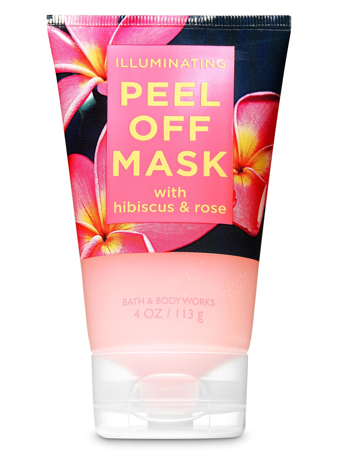 Illuminating with Hibiscus & Rose Peel Off Face Mask - Bath And Body Works
