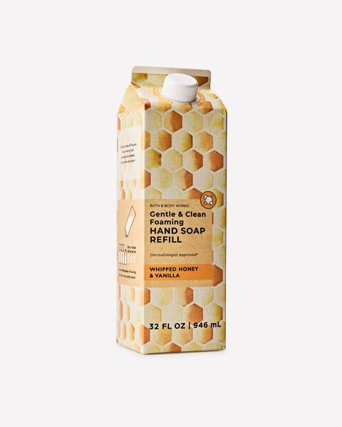 Whipped Honey & Vanilla Gentle & Clean Foaming Hand Soap Refill
