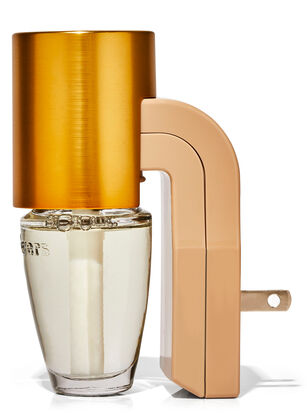 Metallic Brass Cylinder Wallflowers Scent Control&amp;trade; Wallflowers Fragrance Plug