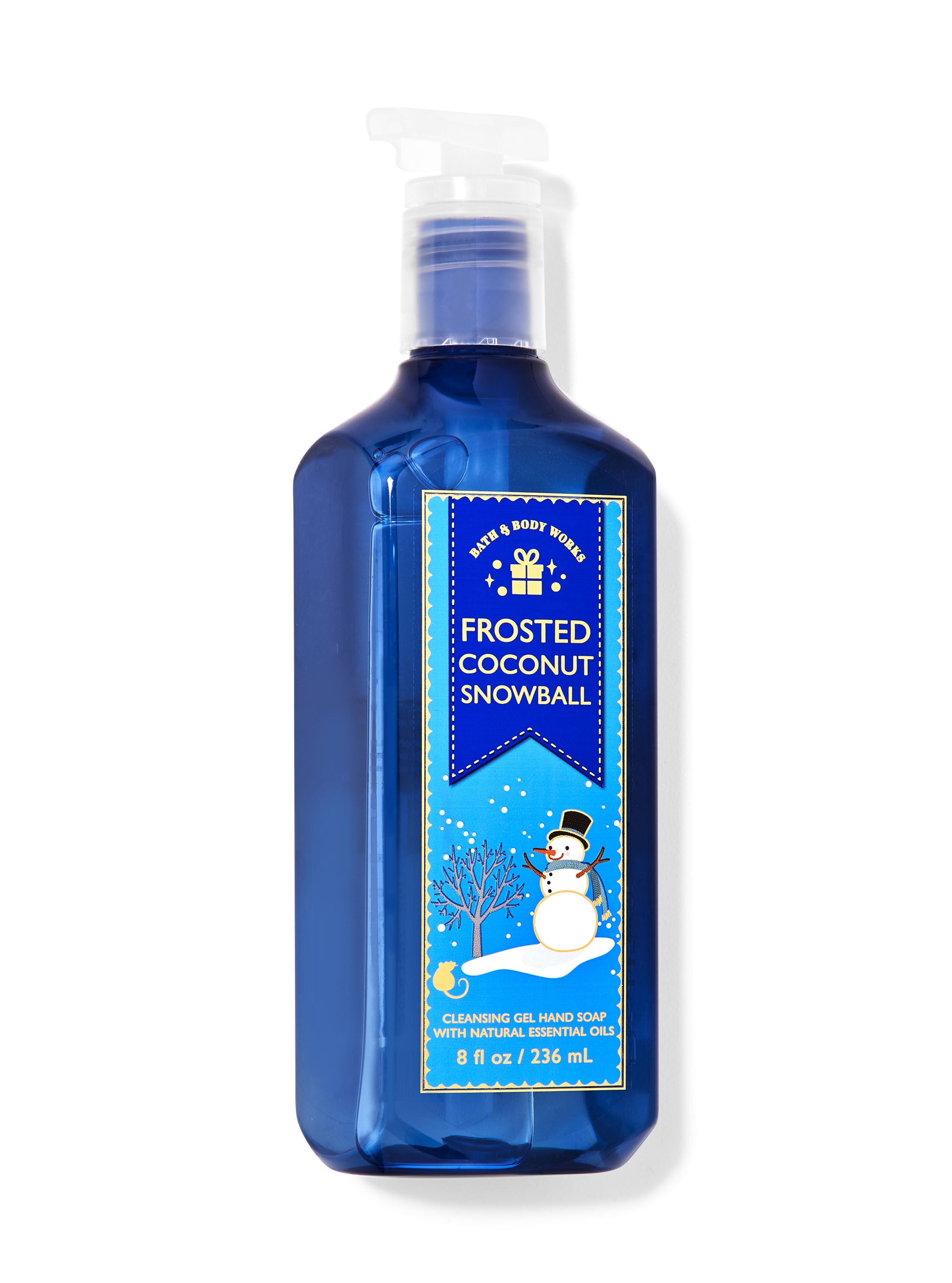 Frosted Coconut Snowball Cleansing Gel Hand Soap