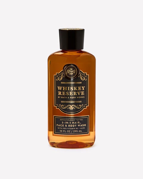 Whiskey Reserve 3-in-1 Hair, Face & Body Wash