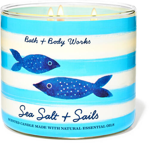 Sea Salt &amp; Sails 3-Wick Candle