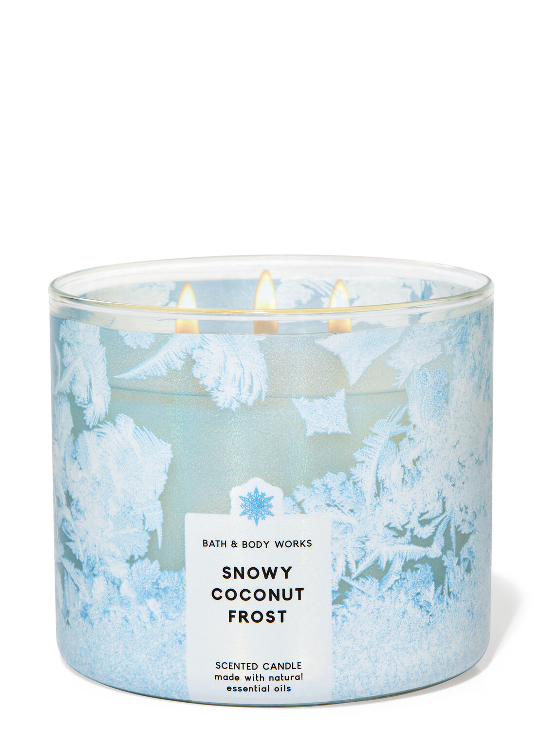 Snowy Coconut Frost 3-Wick Candle