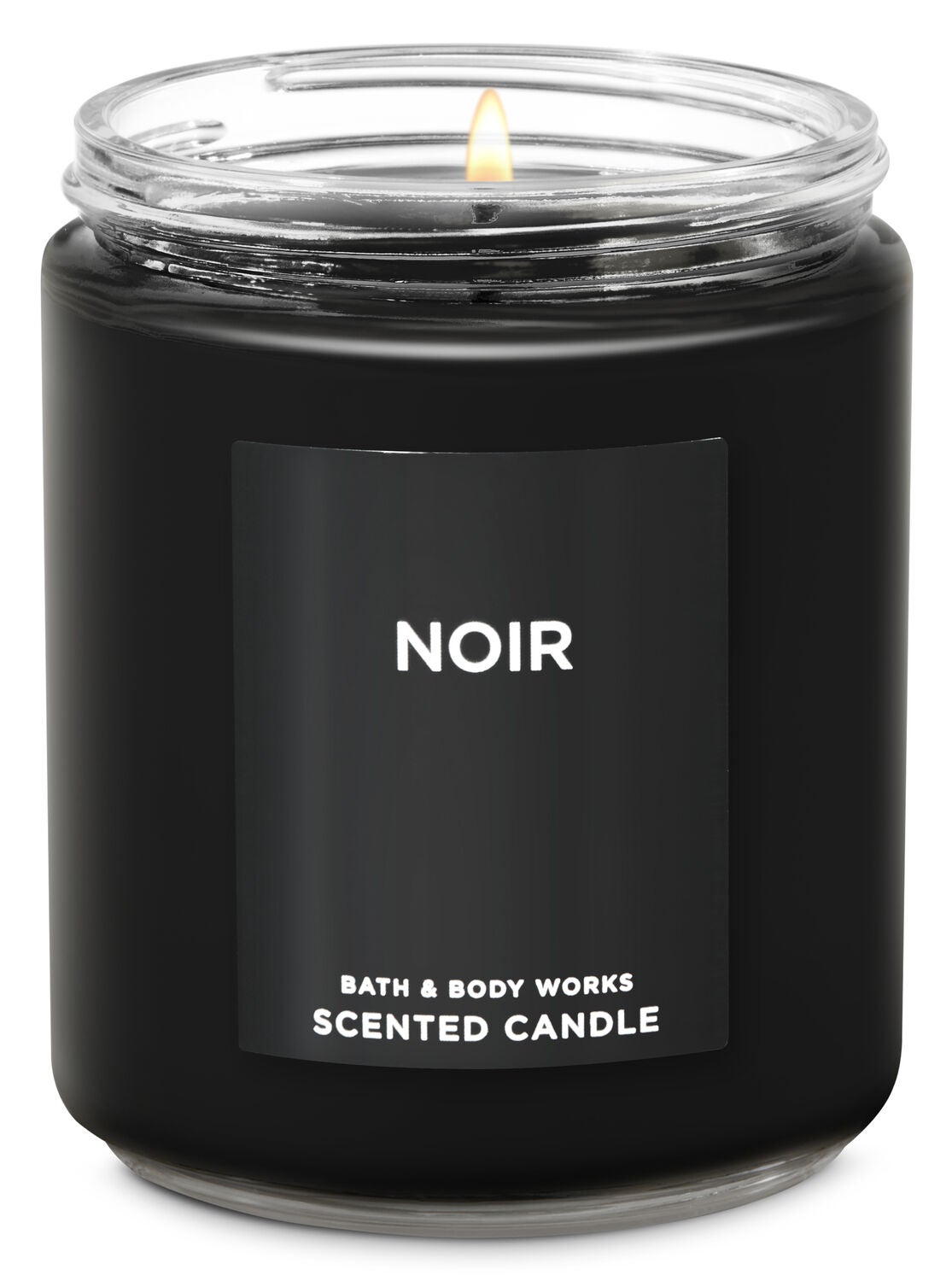 Noir Single Wick Candle - Bath And Body Works