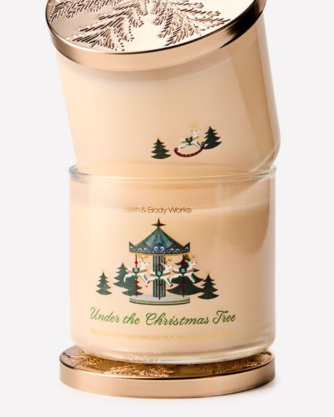 Under The Christmas Tree 3-Wick Candle