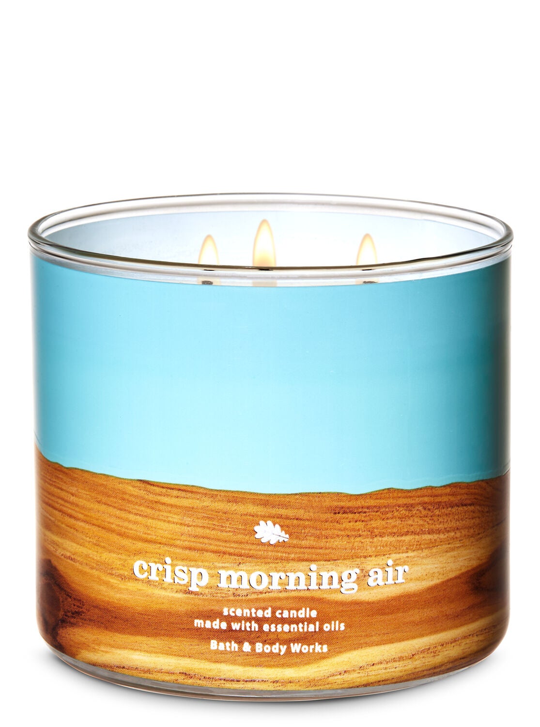 Crisp Morning Air 3 Wick Candle Bath Body Works