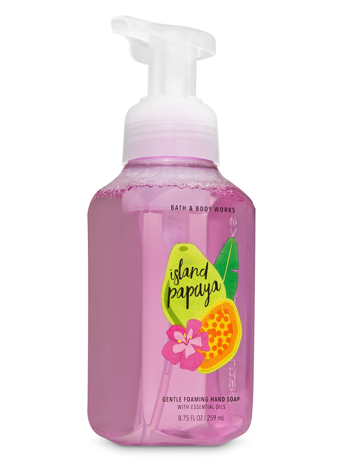 Island Papaya Gentle Foaming Hand Soap - Bath And Body Works