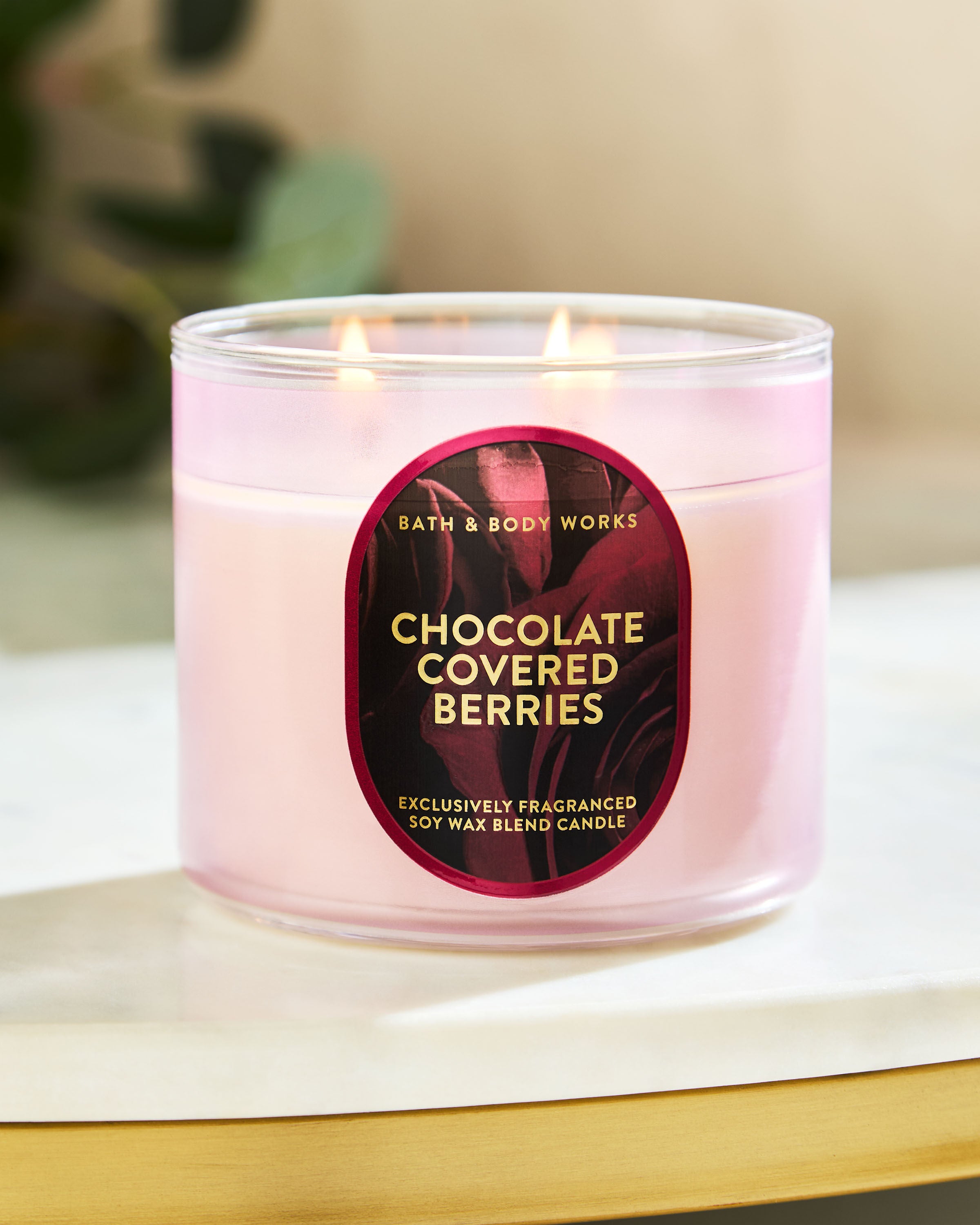 Chocolate Covered Berries 3-Wick Candle | Bath & Body Works