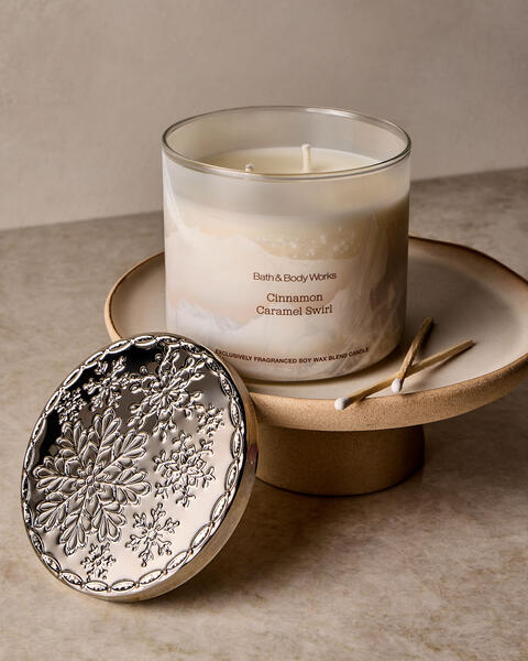 Cinnamon Caramel Swirl 3-Wick Candle