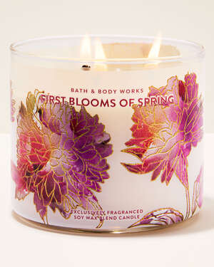 First Blooms Of Spring 3-Wick Candle